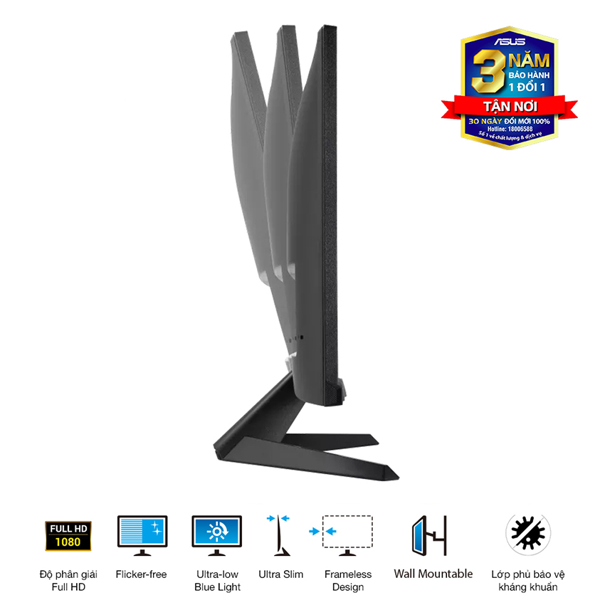 Màn hình ASUS VY249HGR (23.8 inch/FHD/IPS/120Hz/1ms)